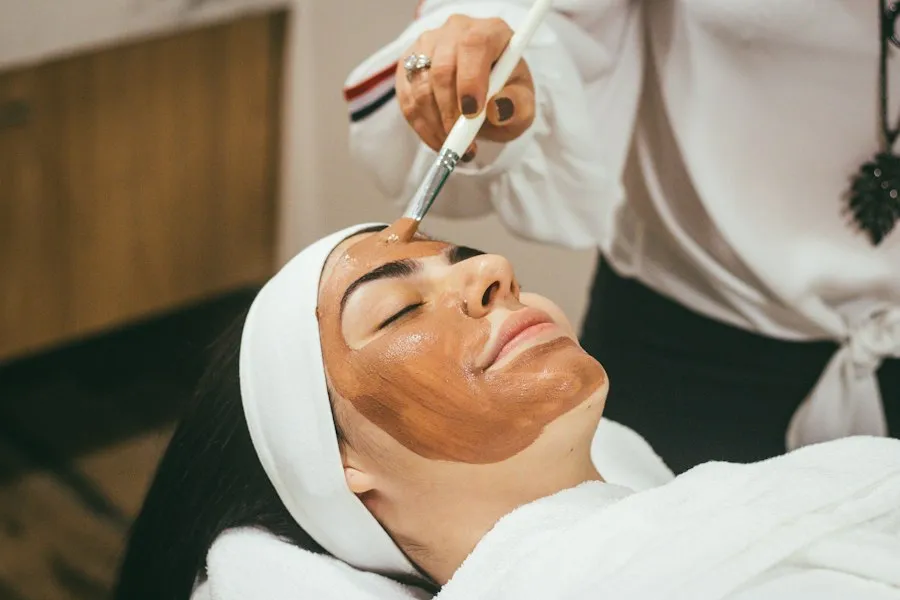 Photo seasonal skincare treatments
